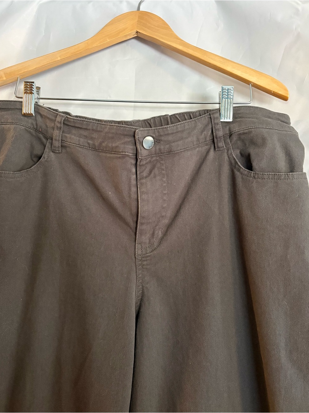Pact 95% Organic Cotton Women’s Casual Gray Baggy Pants